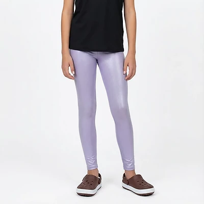 BCG Girls' Athletic Solid Cotton Leggings
