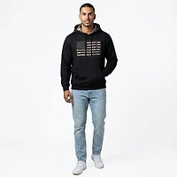 Buck Wear Men's Camo Stars & Stripes Hoodie