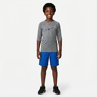 Nike Boys' Heather Short Sleeve Hydroguard Rash Guard