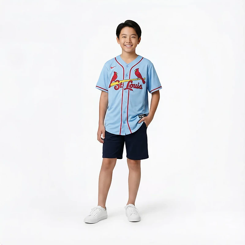 Nike Men's St. Louis Cardinals Blank Official Replica Alternate Jersey