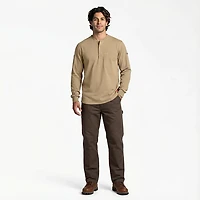 Bulwark Men's iQ Series Henley Long Sleeve Work Shirt