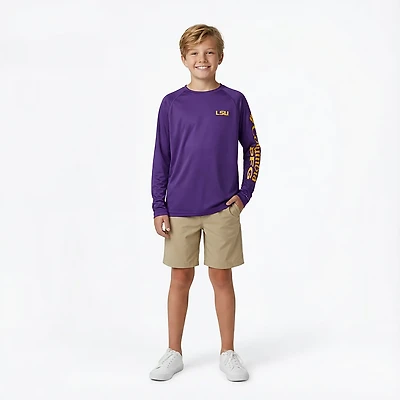 Columbia Sportswear Men's Louisiana State University Terminal Tackle Shirt