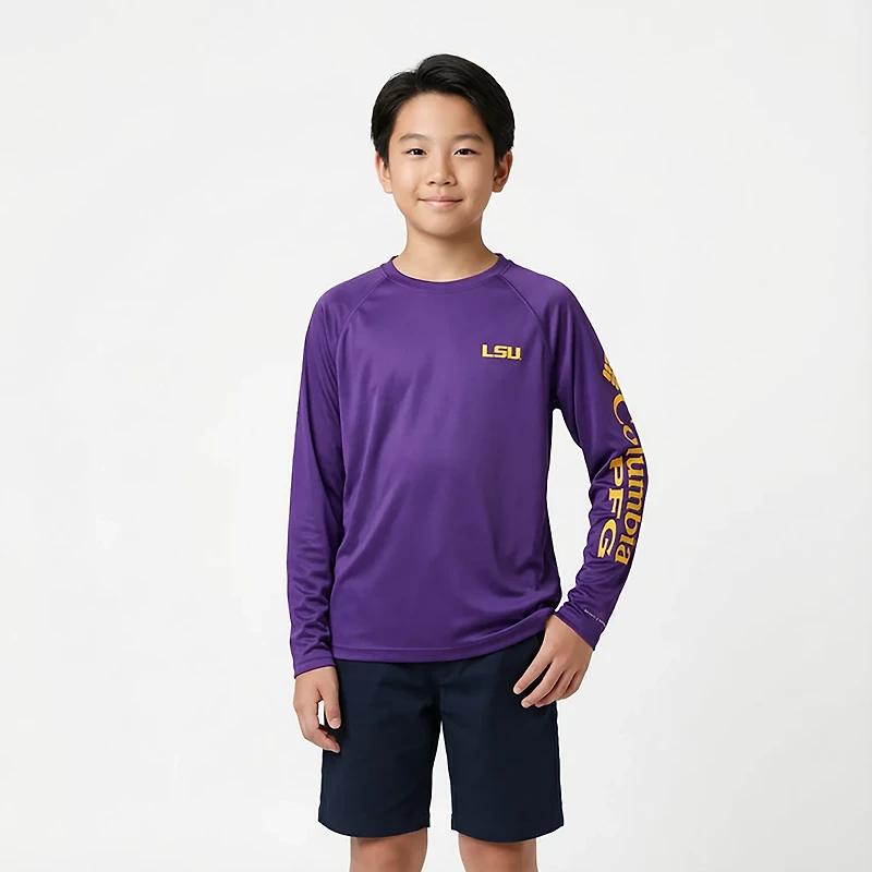 Columbia Sportswear Men's Louisiana State University Terminal Tackle Shirt