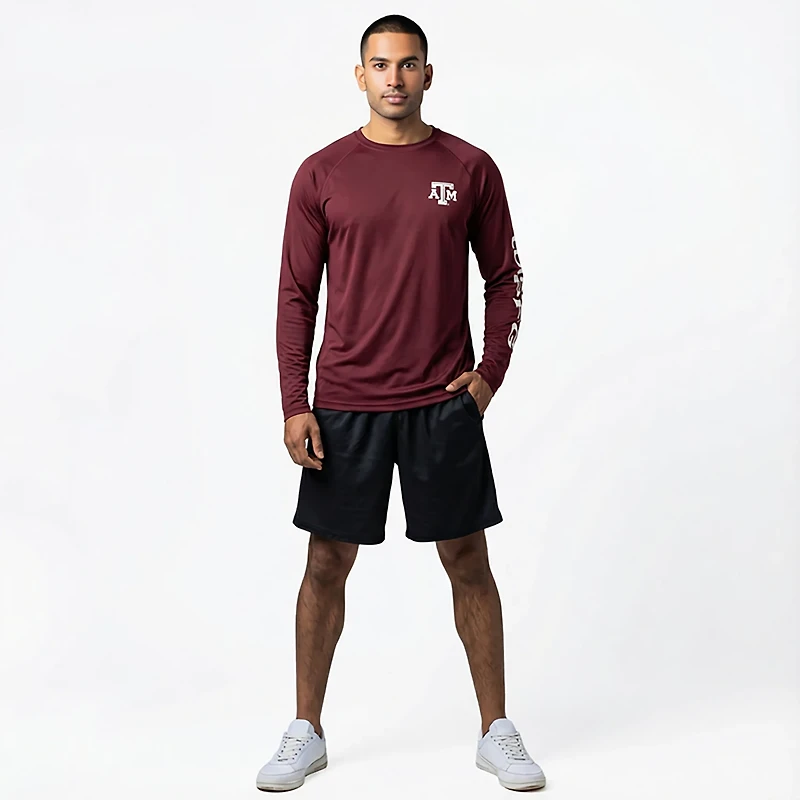 Columbia Sportswear Men's Texas A&M University Terminal Tackle Shirt