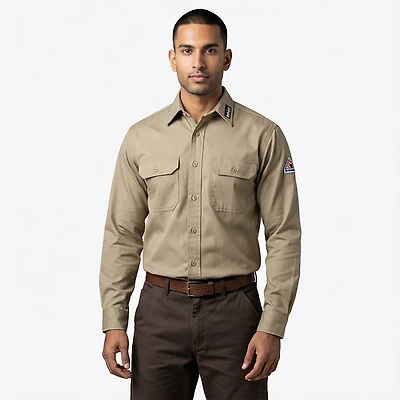 Bulwark Men's Nomex IIIA Long Sleeve Work Shirt
