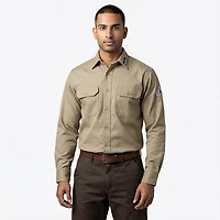 Bulwark Men's Nomex IIIA Long Sleeve Work Shirt