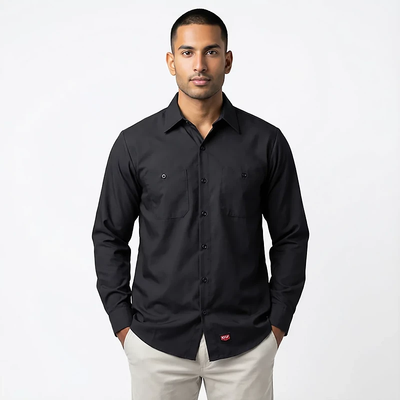 Red Kap Men's MIMIX Long Sleeve Work Shirt