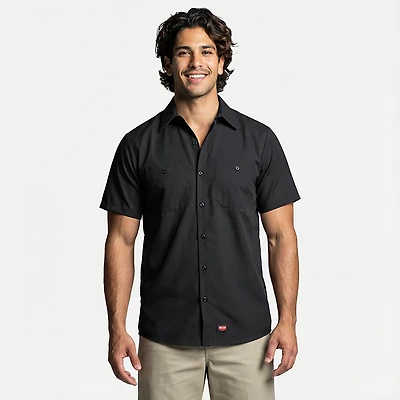 Red Kap Men's MIMIX Short Sleeve Work Shirt
