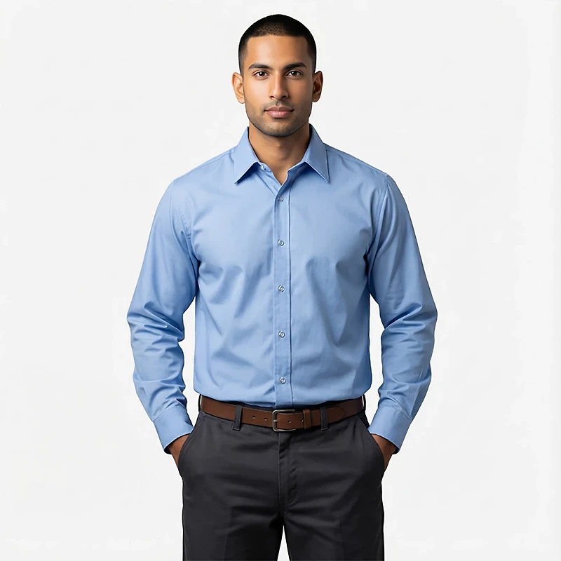 Red Kap Men's Specialized Cotton Long Sleeve Work Shirt