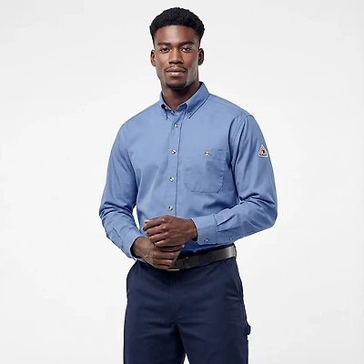 Bulwark Men's Lightweight EXCEL FR Dress Shirt