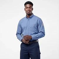 Bulwark Men's Lightweight EXCEL FR Dress Shirt