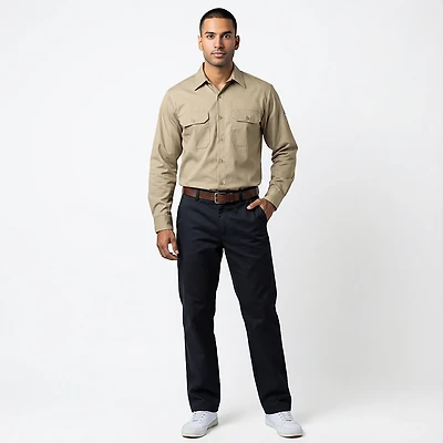 Bulwark Men's Midweight Flame Resistant Work Shirt