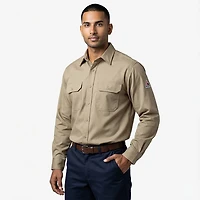 Bulwark Men's Lightweight Nomex FR Uniform Shirt