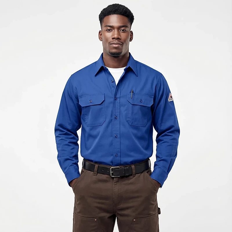 Bulwark Men's Nomex IIIA Long Sleeve Uniform Shirt