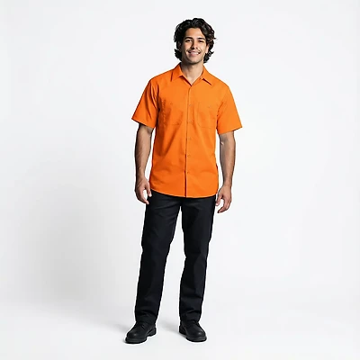 Red Kap Men's Enhanced Visibility Short Sleeve Work Shirt