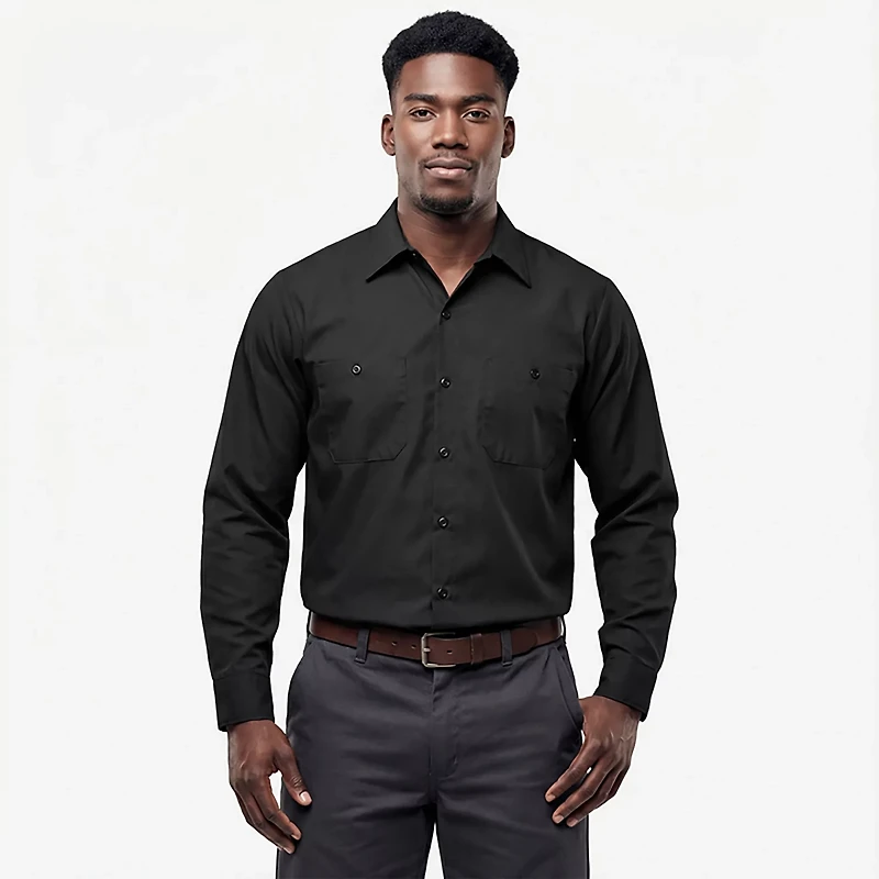 Red Kap Men's MIMIX Long Sleeve Work Shirt