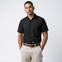 Red Kap Men's Solid Short Sleeve Crew Shirt