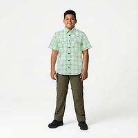 Magellan Outdoors Boys' FishGear Caddo Lake Short Sleeve Fishing Shirt