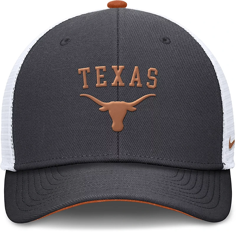 Nike Unisex University of Texas Rise Structured Trucker Adjustable Cap