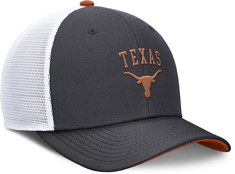 Nike Unisex University of Texas Rise Structured Trucker Adjustable Cap
