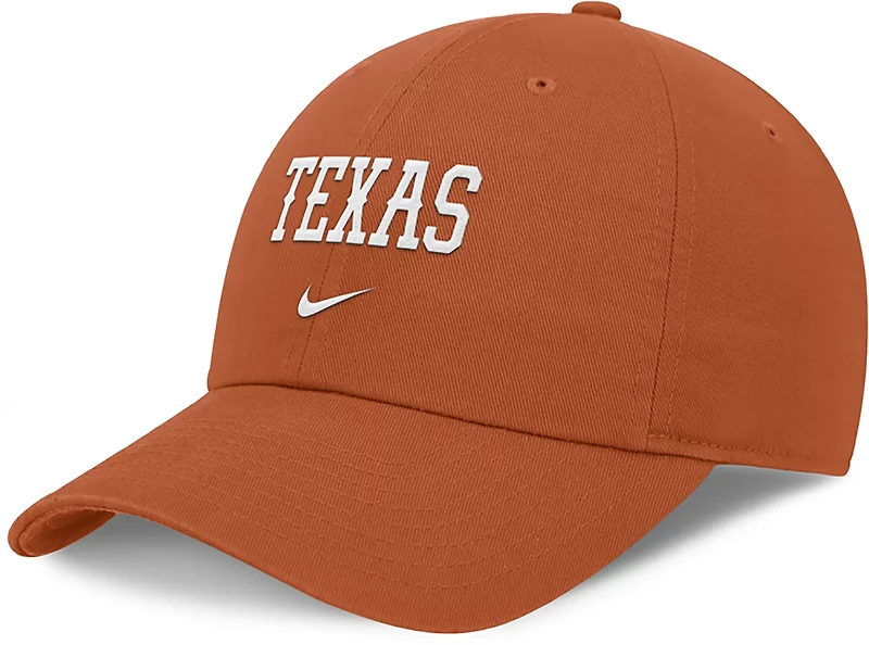 Nike Unisex University of Texas Tri-Glide Unstructured Adjustable Club Cap