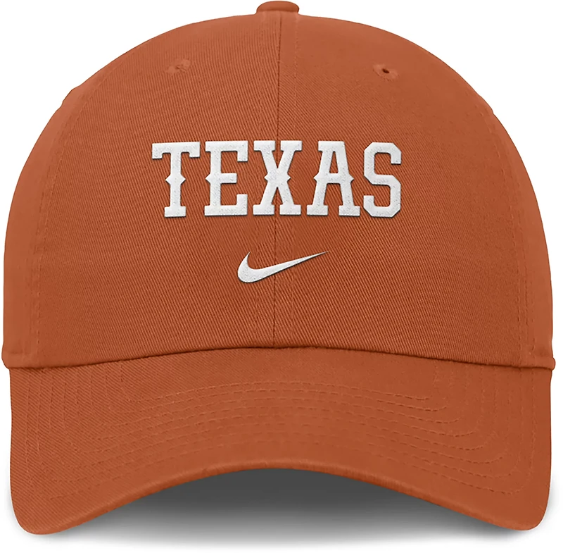 Nike Unisex University of Texas Tri-Glide Unstructured Adjustable Club Cap