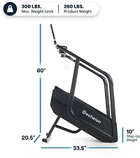 Echelon Summit Stair Stepper Machine with Adjustable Step Rate & Wireless Charging