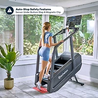 Echelon Summit Stair Stepper Machine with Adjustable Step Rate & Wireless Charging