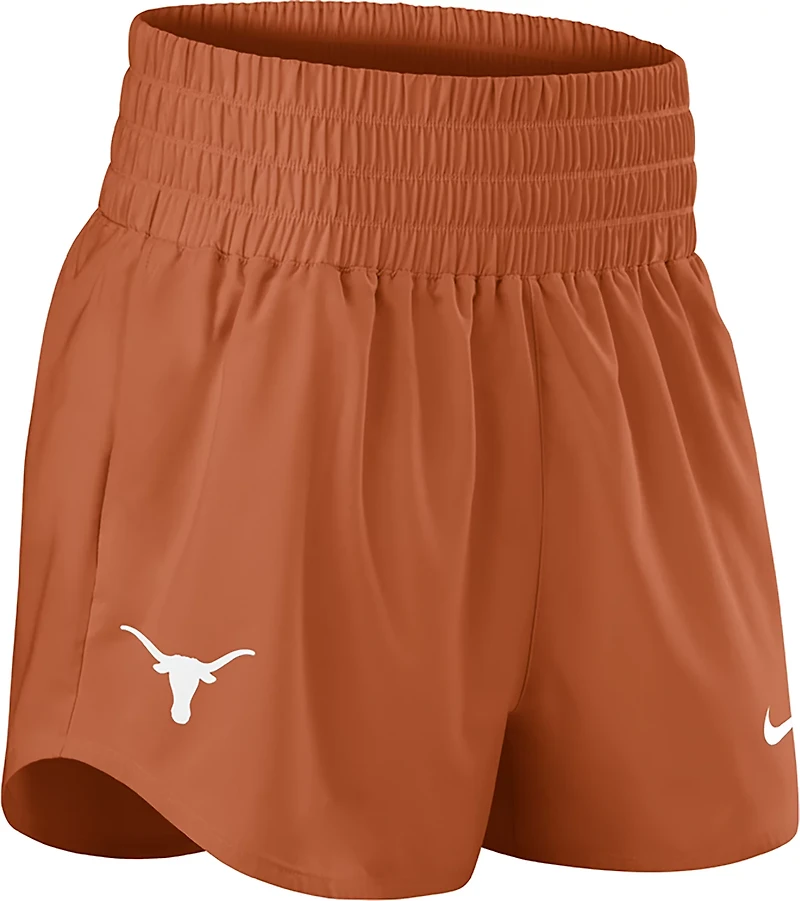 Nike Women’s University of Texas Primary Logo High-Waisted One Shorts