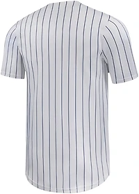 Nike Men's University of Mississippi Limited Full Button Pinstripe Baseball Jersey