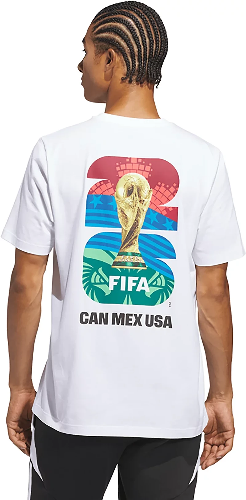 adidas Men's MLS 2026 World Cup Official Match Ball Graphic T-shirt
