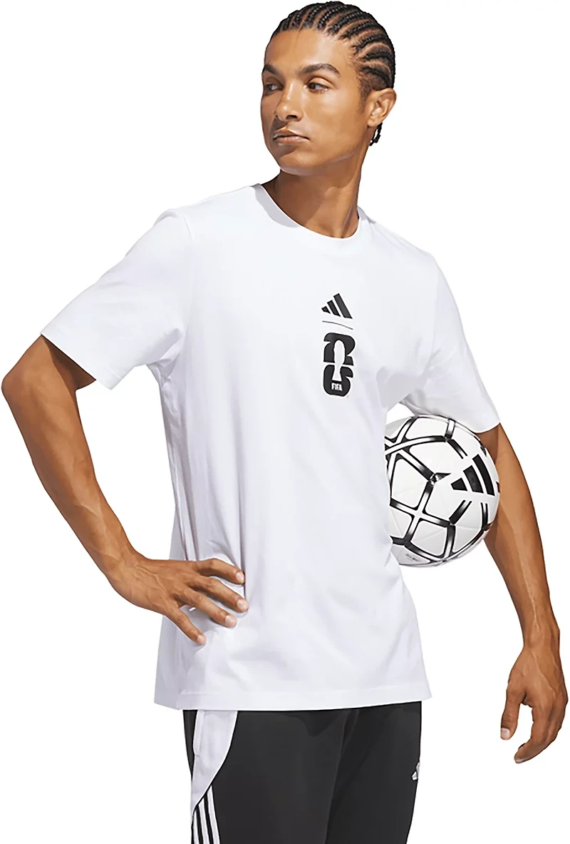 adidas Men's MLS 2026 World Cup Official Match Ball Graphic T-shirt