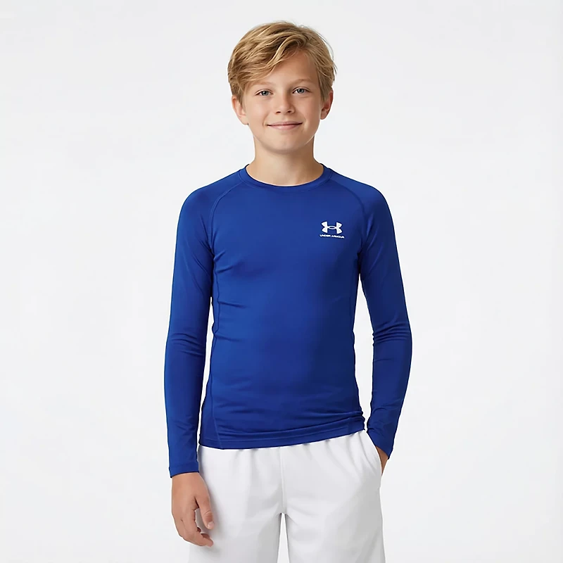 Under Armour Boys' HeatGear Long-Sleeve T-shirt