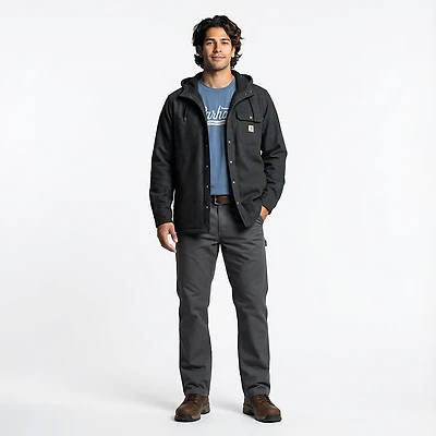 Carhartt Men's Rain Defender Hooded Shirt Jacket