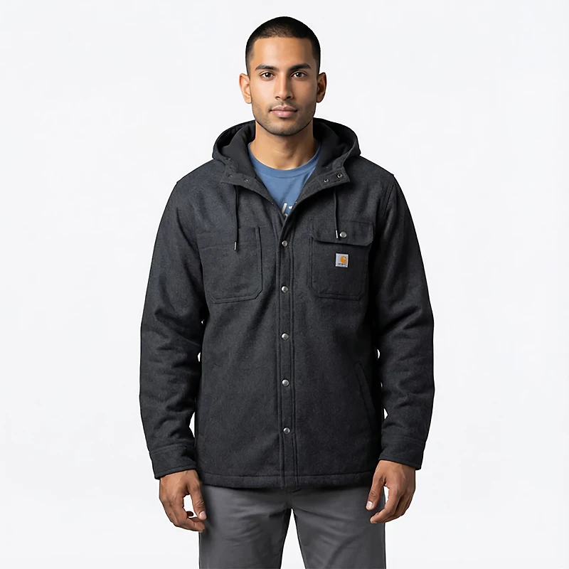 Carhartt Men's Rain Defender Hooded Shirt Jacket