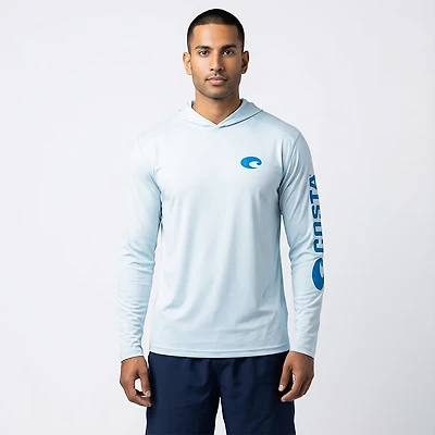 Costa Men's Tech Hood Long Sleeve T-shirt