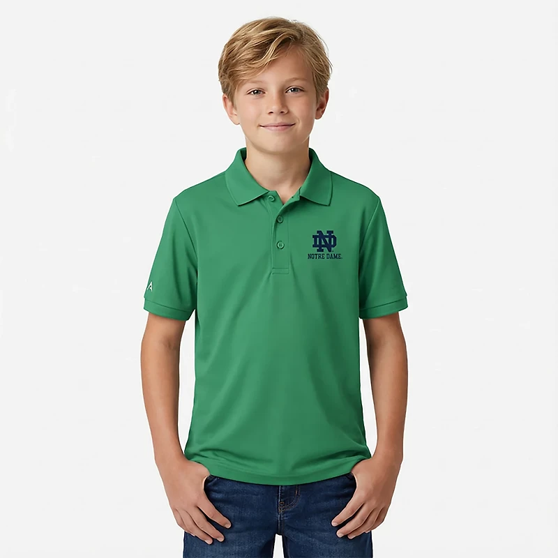 Antigua Men's University of Notre Dame Legacy Pique Polo Shirt