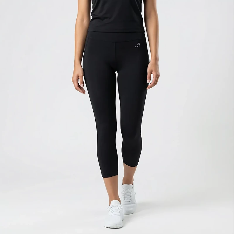 BCG Women's Contrast Cropped Leggings