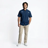 Columbia Sportswear Men's Dallas Cowboys PFG Tamiami Fishing Shirt