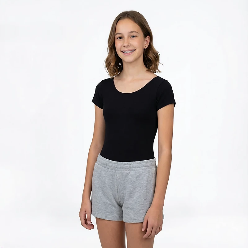 Rainbeau Moves Girls' Short Sleeve Leotard
