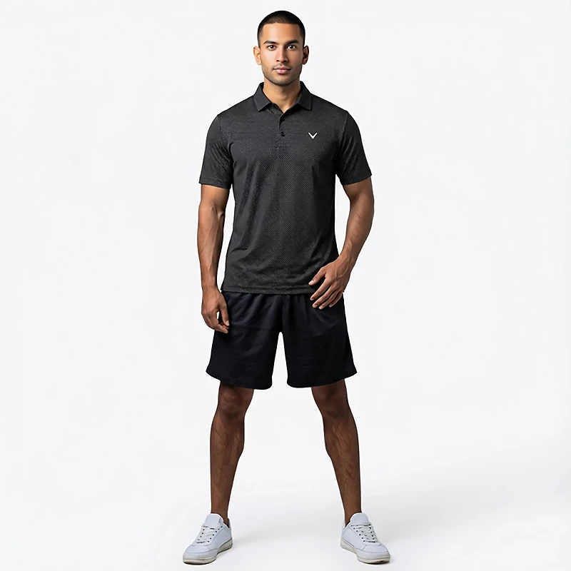Callaway Men's Pro Spin Jacquard Polo Shirt