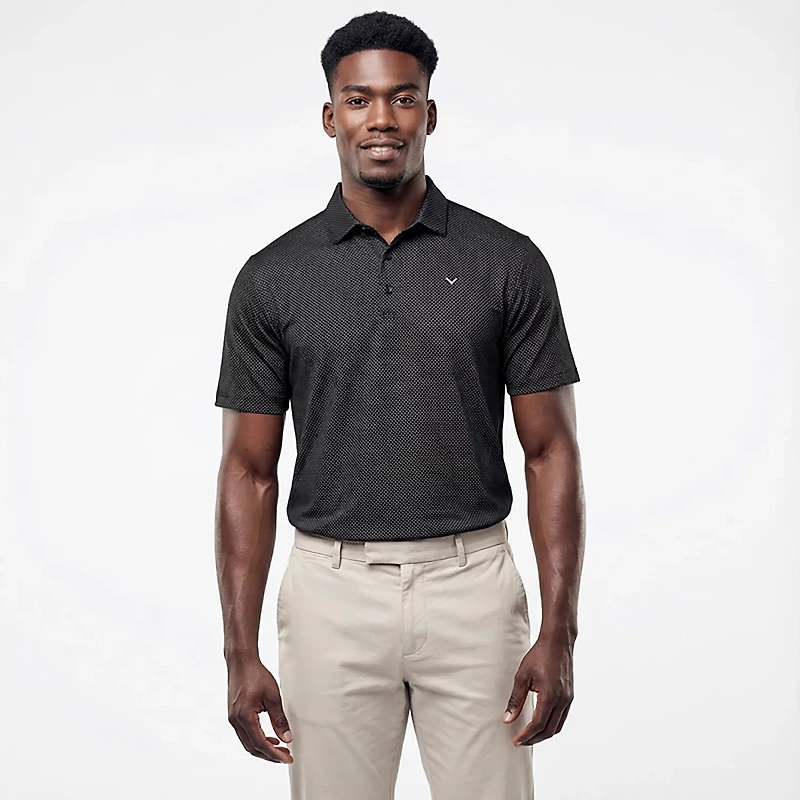 Callaway Men's Pro Spin Jacquard Polo Shirt