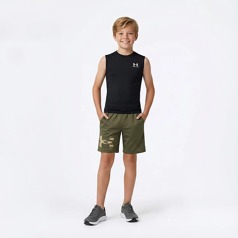 Under Armour Boys' HeatGear Sleeveless Shirt