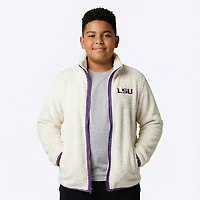 Columbia LSU Tigers Fireside II Sherpa Full-Zip Jacket