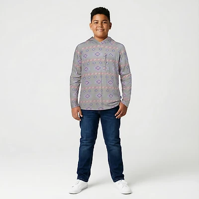 Magellan Outdoors Boys' FishGear Shore and Line Hoodie