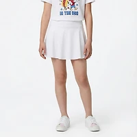 BCG Girls' Tennis Solid Swing Skort