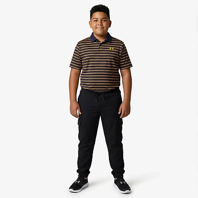 Under Armour Boys' Performance Stripe Polo Shirt