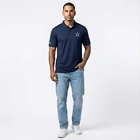 Antigua Men's Dallas Cowboys Legacy Pique Short Sleeve Polo Shirt