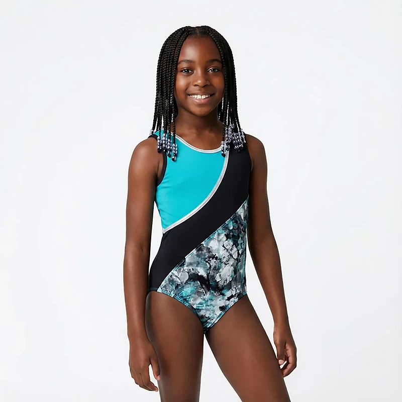 Rainbeau Moves Girls' Printed Leotard