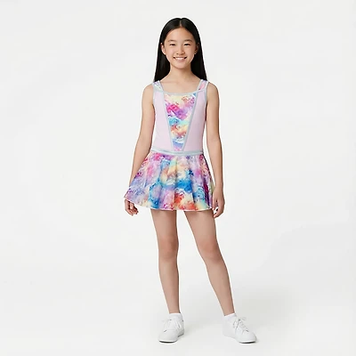 Rainbeau Moves Girls' Printed Skirt Leotard